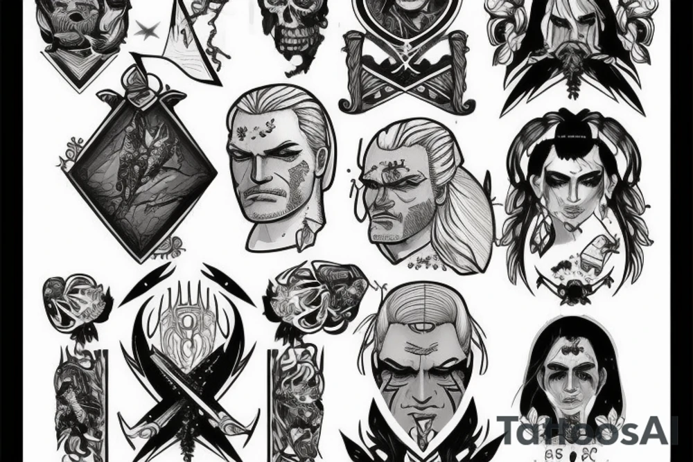 The Witcher tattoo idea