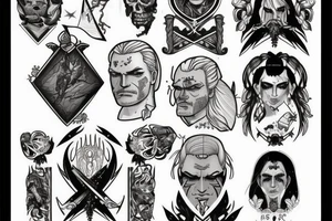 The Witcher tattoo idea