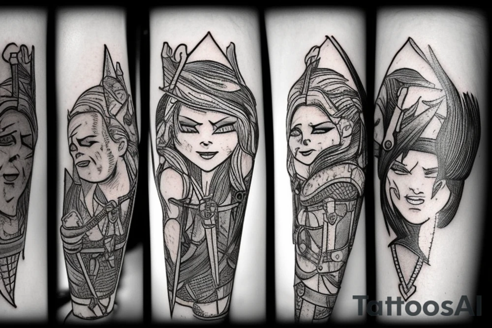The Witcher tattoo idea
