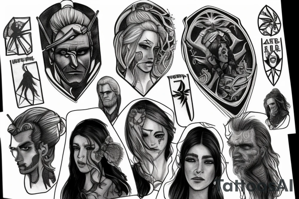 The Witcher tattoo idea