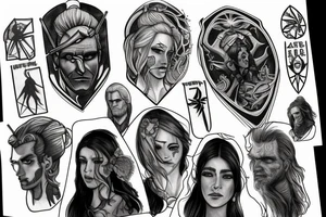 The Witcher tattoo idea