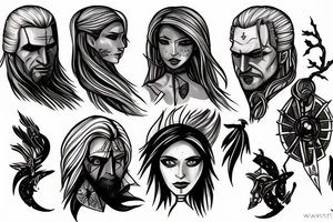 The Witcher tattoo idea