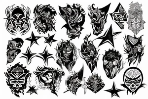 black magic tattoo idea