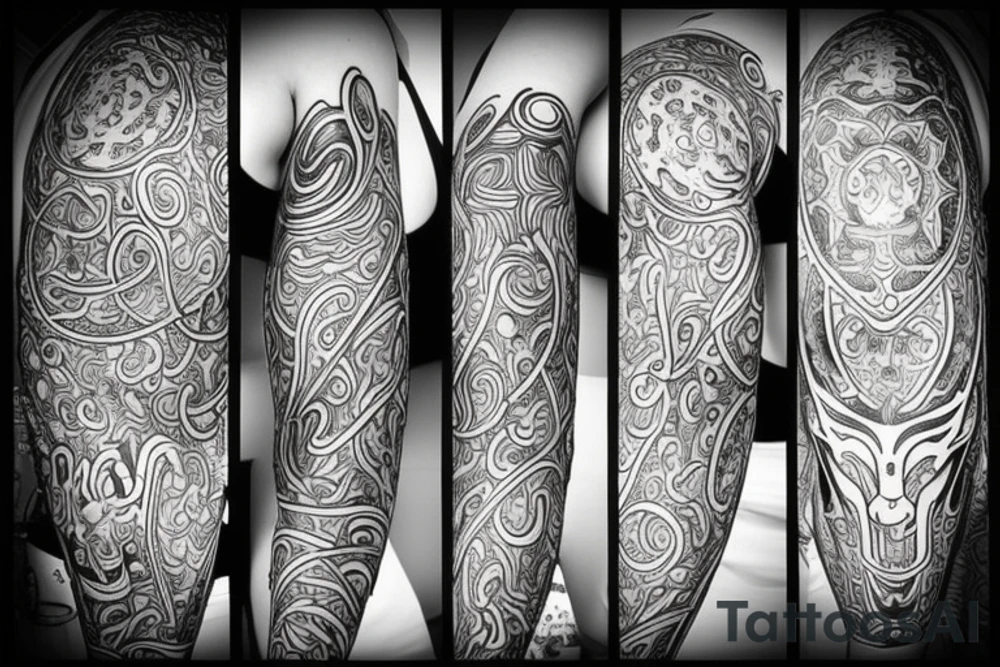 black magic tattoo idea
