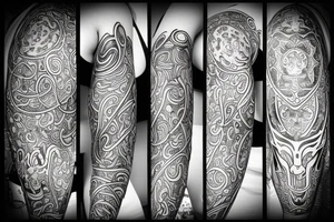 black magic tattoo idea