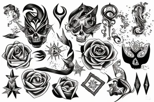 black magic tattoo idea