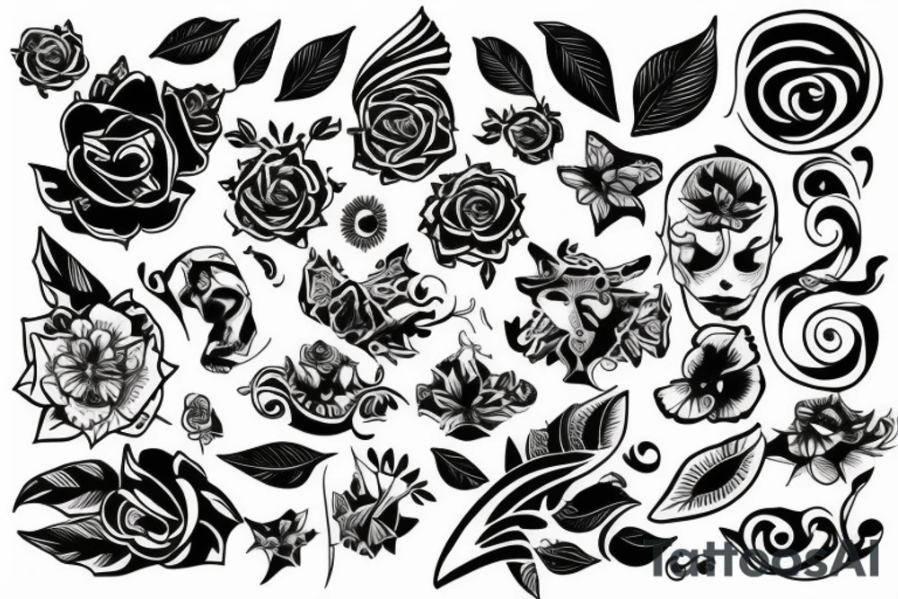 Żmija tattoo idea