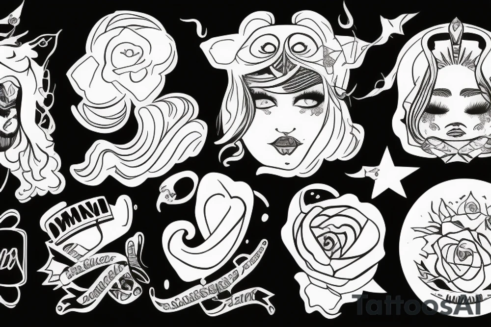 Żmija tattoo idea