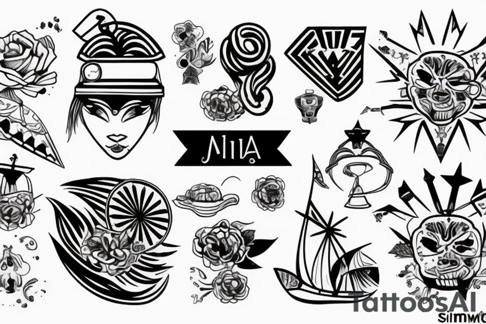 Żmija tattoo idea