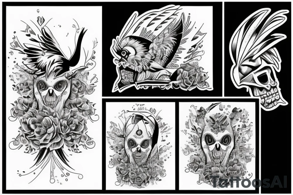 Rękaw z aparatem fotograficznym, kamerą i grami komputerowymi tattoo idea