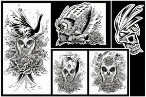 Rękaw z aparatem fotograficznym, kamerą i grami komputerowymi tattoo idea