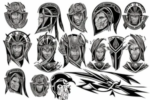 sPARTAN tattoo idea