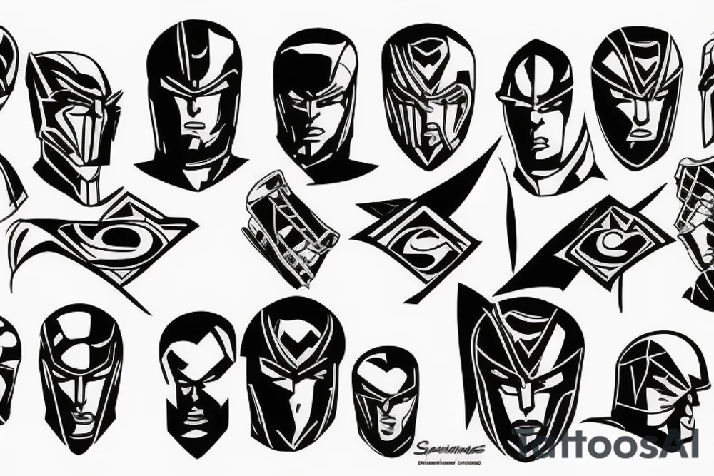 Spartans 300 superman tattoo idea