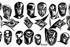 Spartans 300 superman tattoo idea