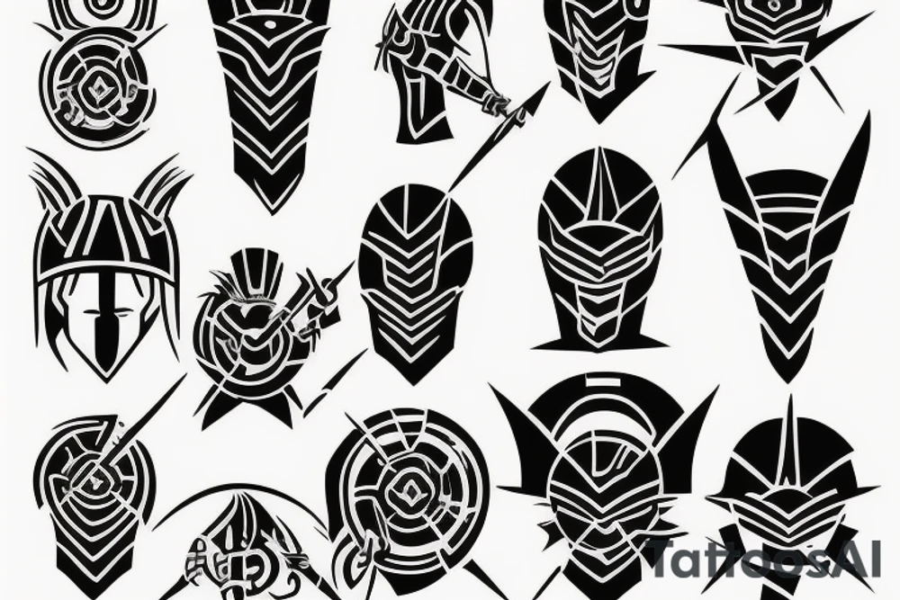 Spartan tattoo idea