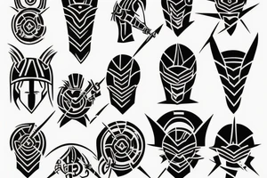 Spartan tattoo idea