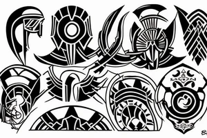 Spartan tattoo idea