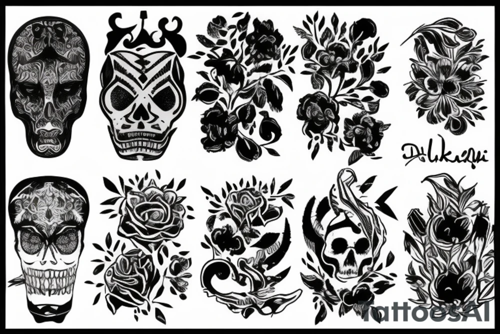 Wilkołak tattoo idea