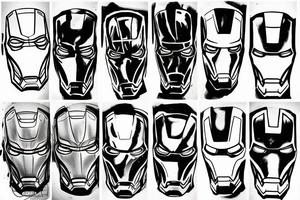 Iron man syn las tattoo idea