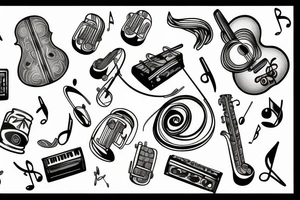 Music tattoo idea