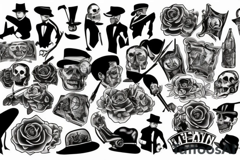 Mafia tattoo idea