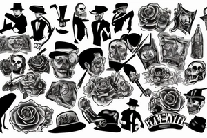 Mafia tattoo idea