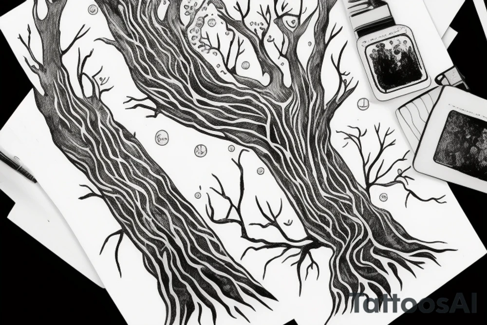 Tree, Time tattoo idea