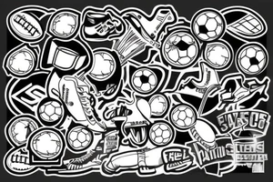Football tattoo idea