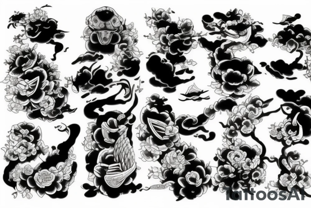 Japan culture tattoo idea