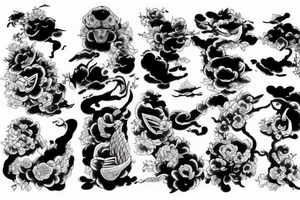 Japan culture tattoo idea
