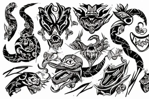 Sneake tattoo idea