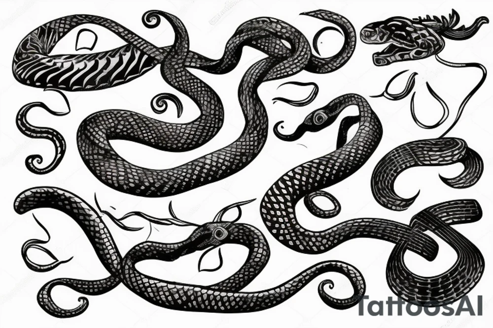 Snake tattoo idea