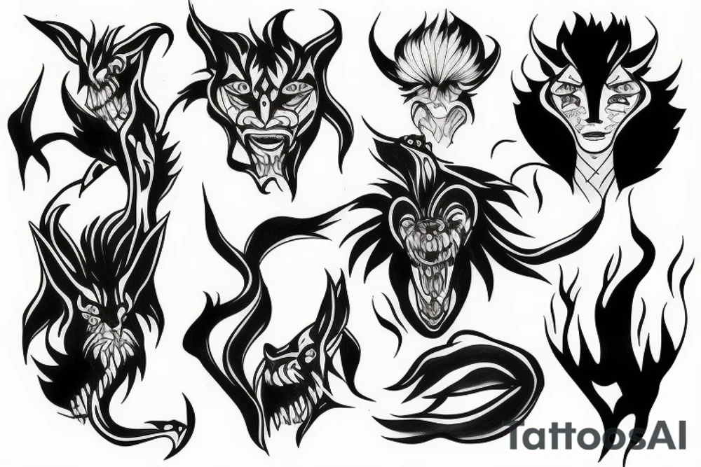 Kurama tattoo idea