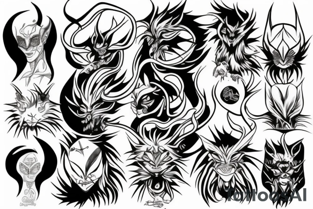 Kurama tattoo idea