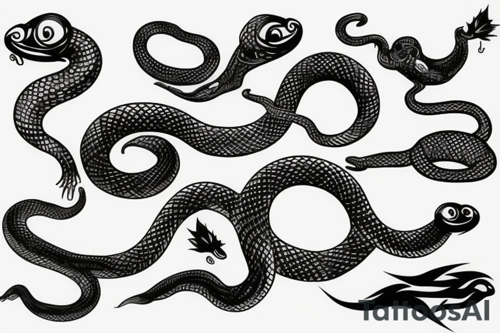 Snake tattoo idea