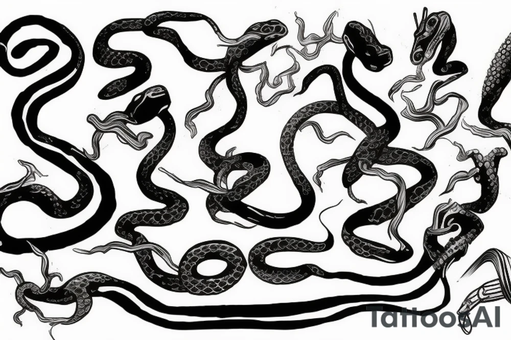 Snake tattoo idea
