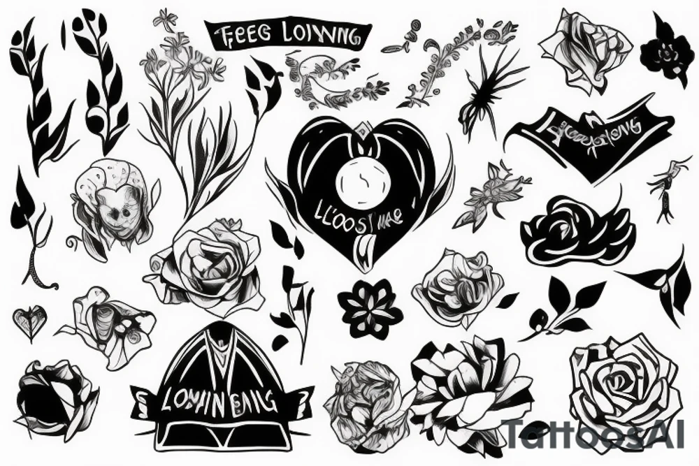 feeling lost tattoo idea