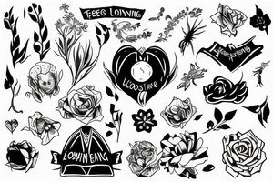 feeling lost tattoo idea