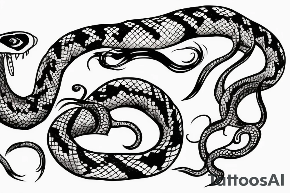 Snake tattoo idea
