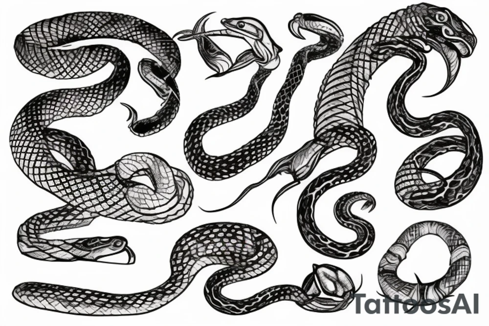 Snake tattoo idea