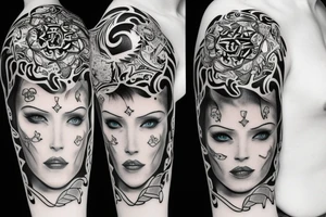 Życie tattoo idea