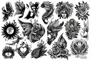 Życie tattoo idea