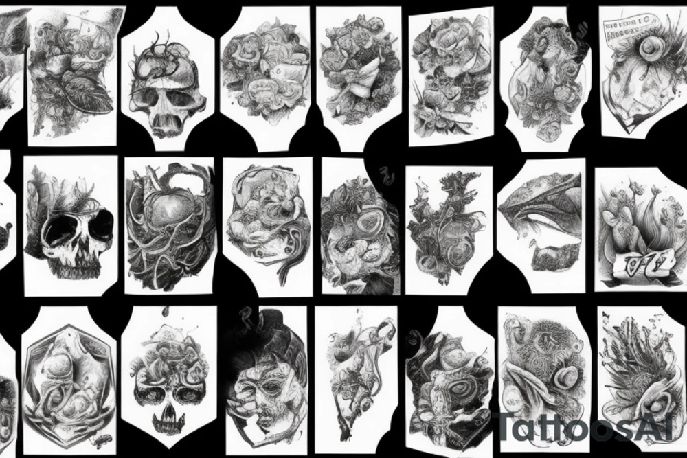 wędkarstwo tattoo idea