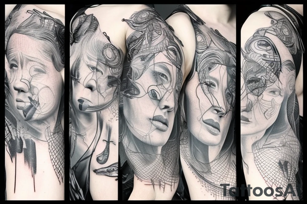 Wędkarstwo tattoo idea