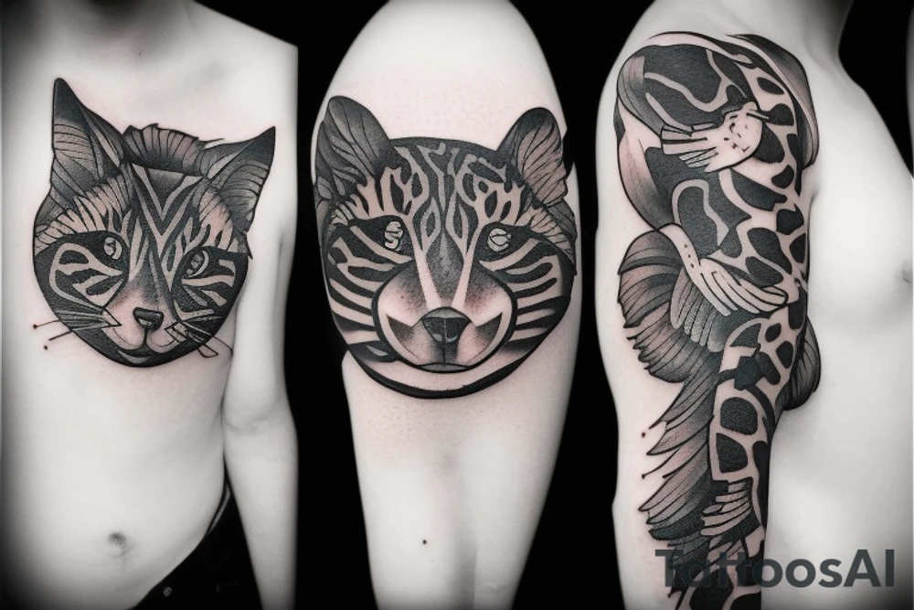 animals tattoo idea