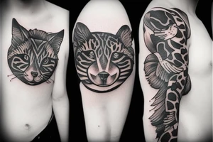 animals tattoo idea