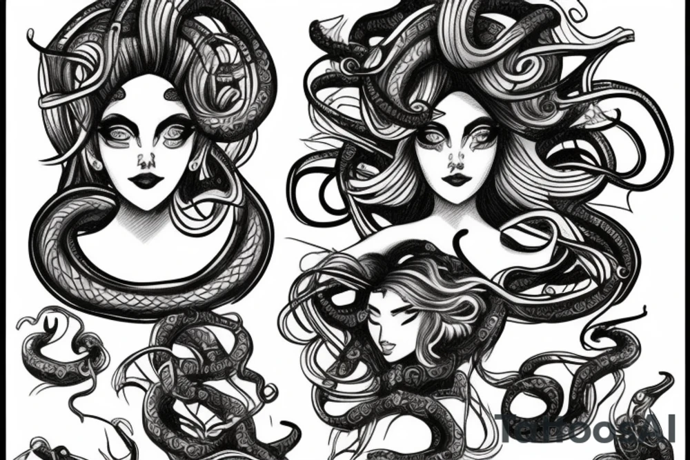medusa tattoo idea