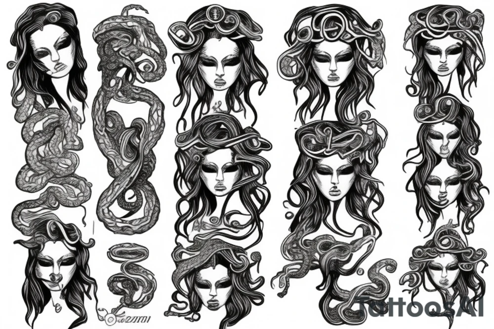 medusa tattoo idea