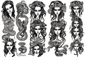 medusa tattoo idea