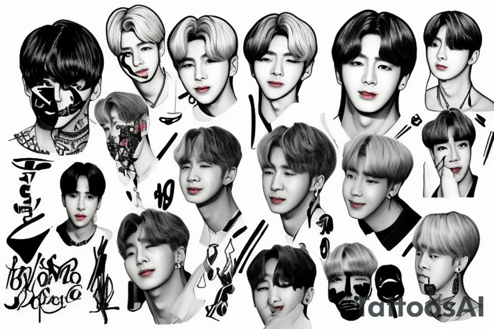 Bts tattoo idea